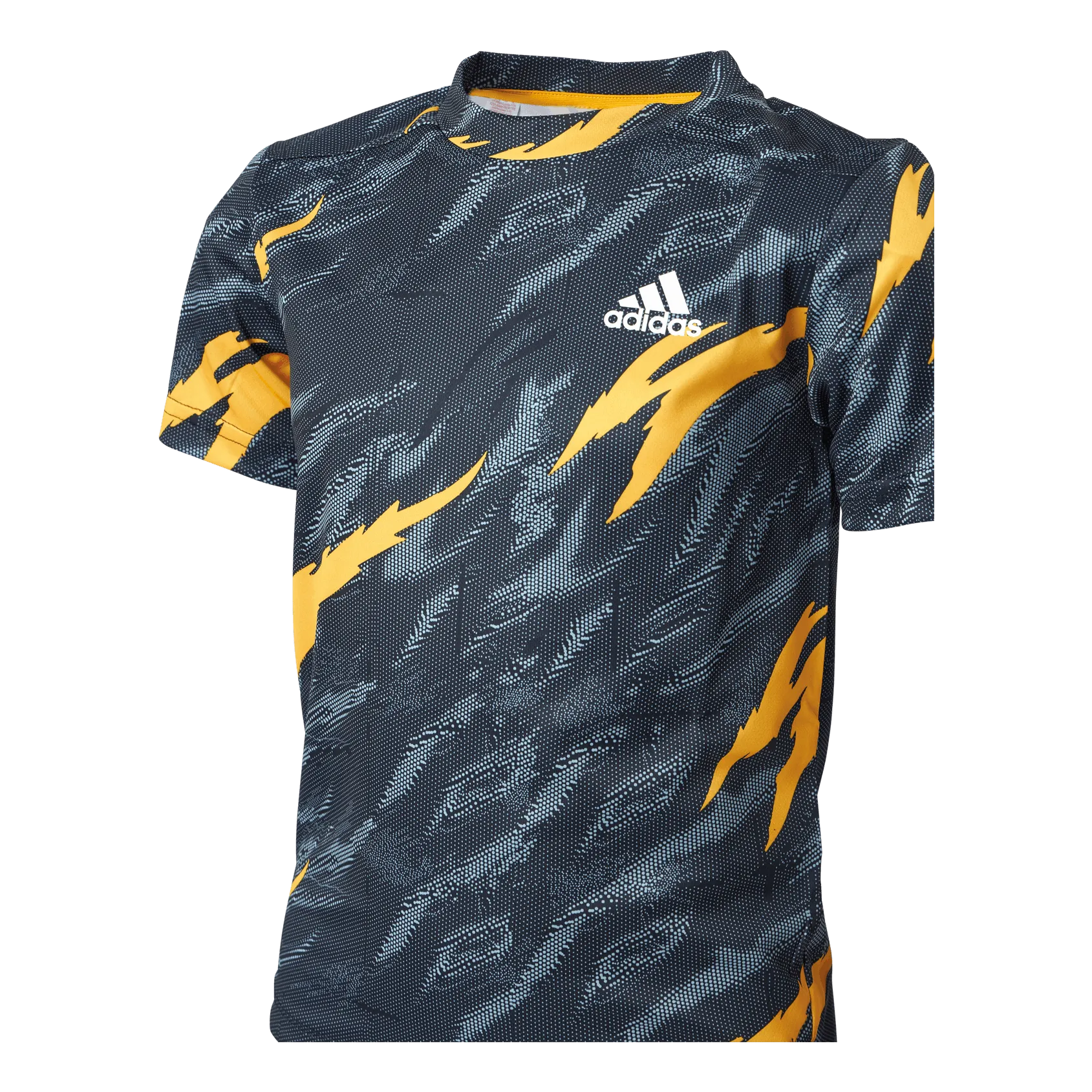 Adidas B D4s Aop Tee Black/magic Grey/collegiate Go