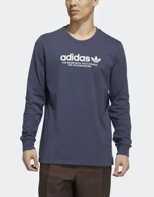 Adidas Camiseta manga larga Skateboarding 4.0 Logo (Género neutro)