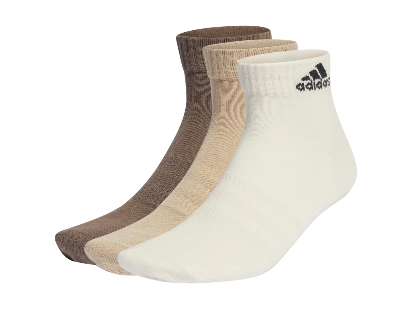 ADIDAS IM1721 MULTCO CALCETINES AL TOBILLO DELGADOS Y LIVIANOS 3 PARES  XSL