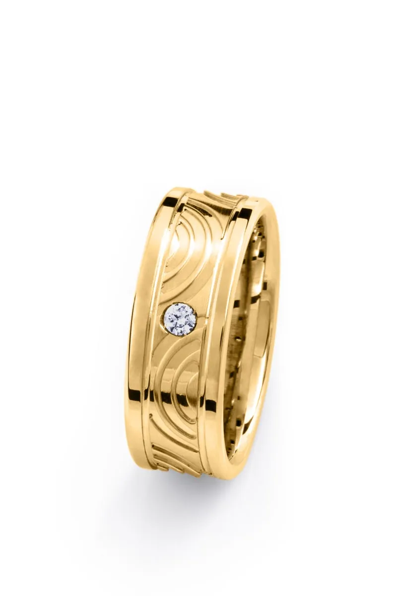 Anillo Boda Mujer Striped Beauty