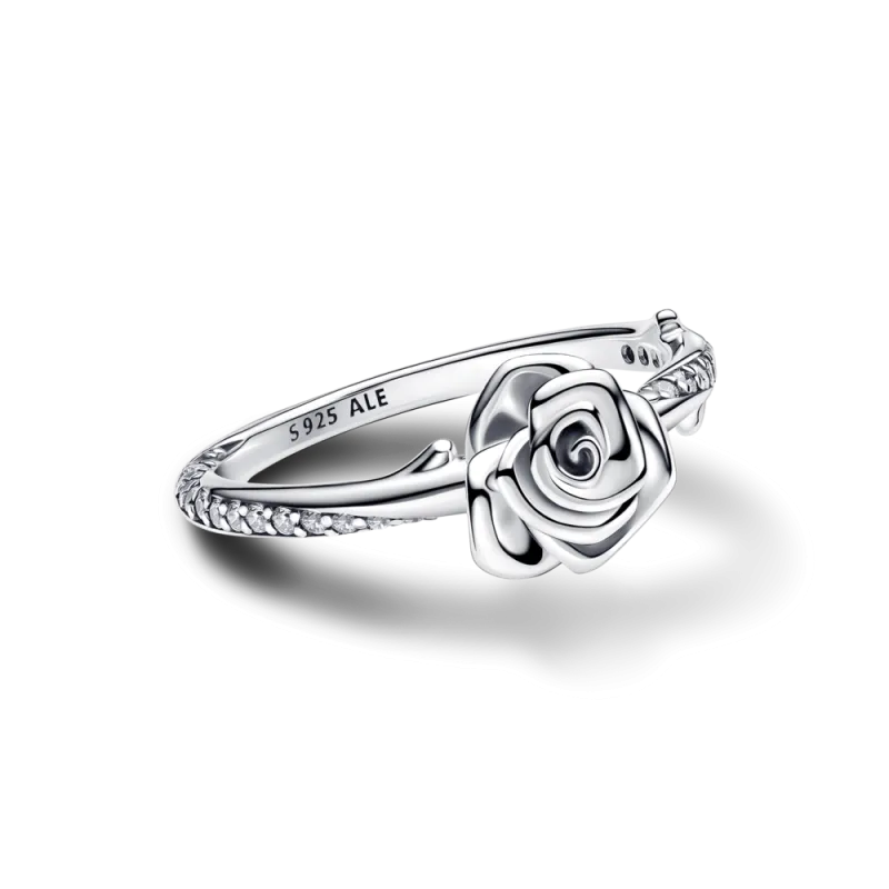 Anillo Pandora Rosa Floreciendo 193215C01