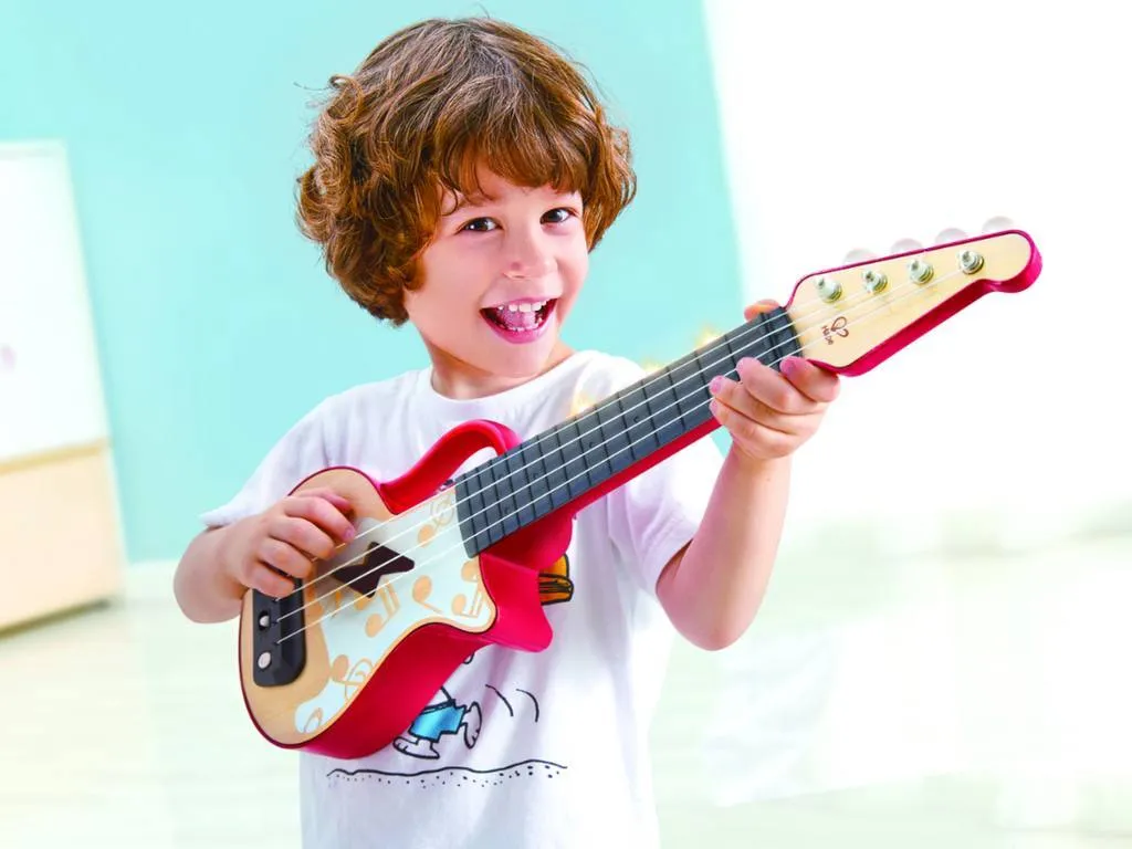 Aprende Ukelele con luces · Hape