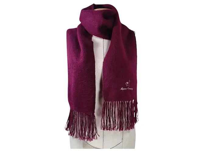 Autre Marque Bufandas Morado oscuro 