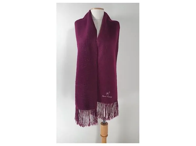 Autre Marque Bufandas Morado oscuro 