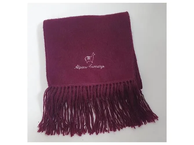Autre Marque Bufandas Morado oscuro 