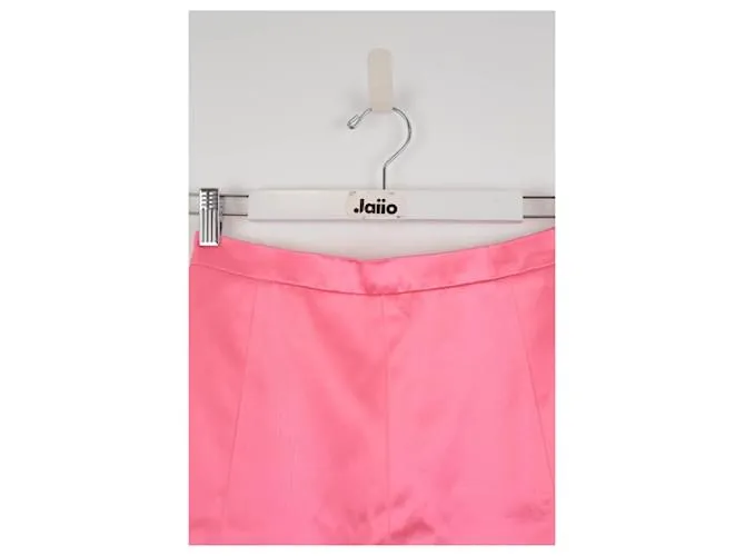 Autre Marque Mini falda de algodón Rosa 