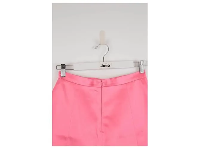 Autre Marque Mini falda de algodón Rosa 