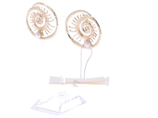 Autre Marque NO FIRMADO / ARETES T. Metal Dorado 