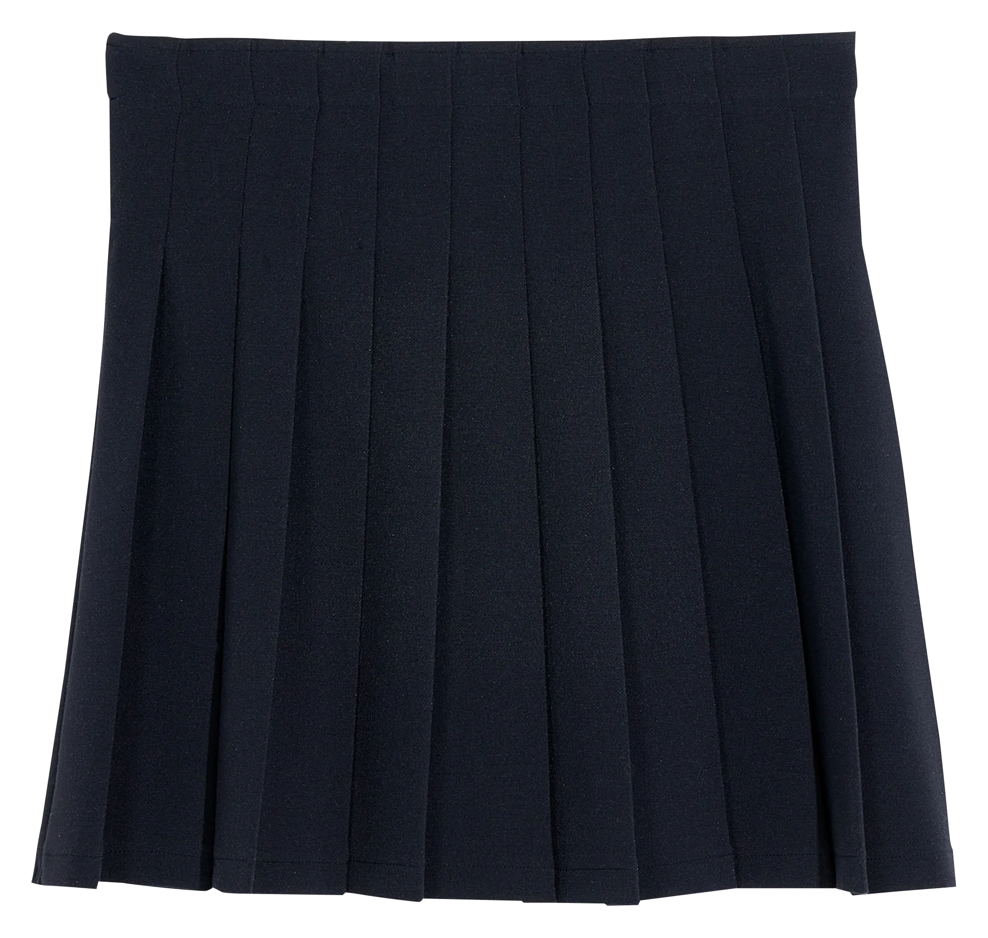 BELLEROSE ASRA  FALDA CORTA PLISADA EN AZUL