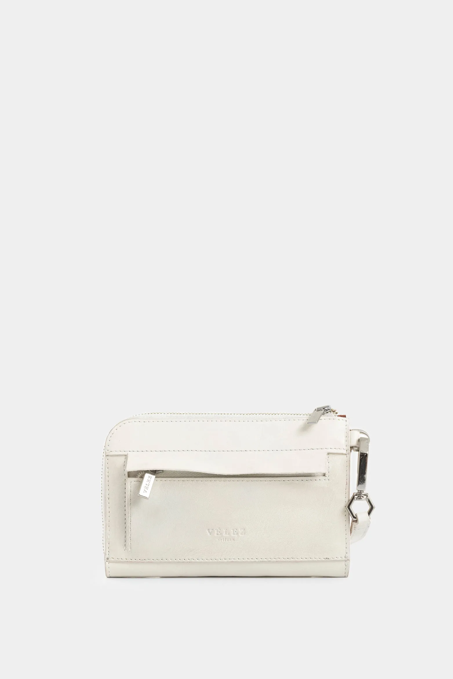 Billetera Holy de cuero para mujer taches