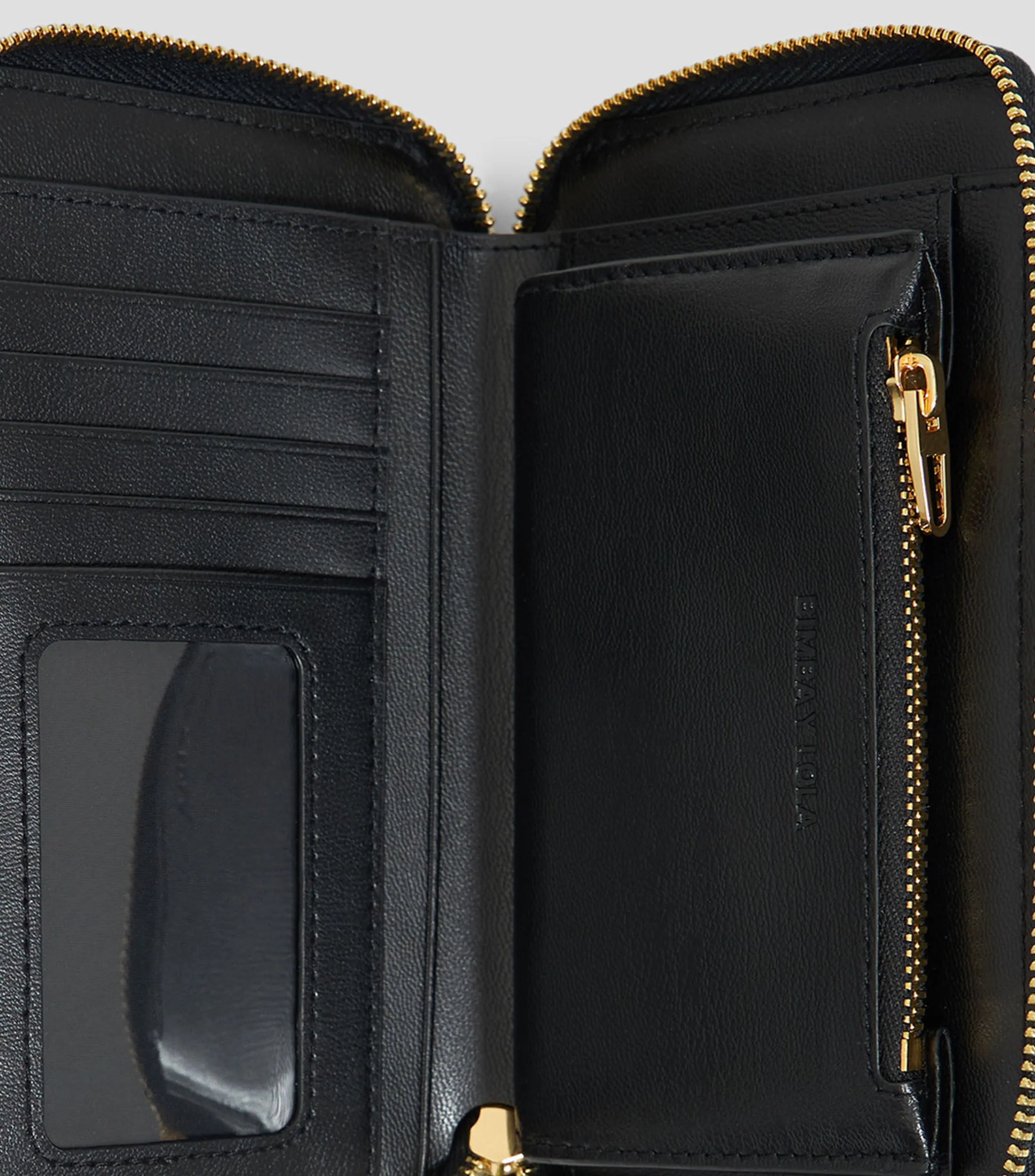 Bimba y Lola Cartera horizontal piel negra Mujer