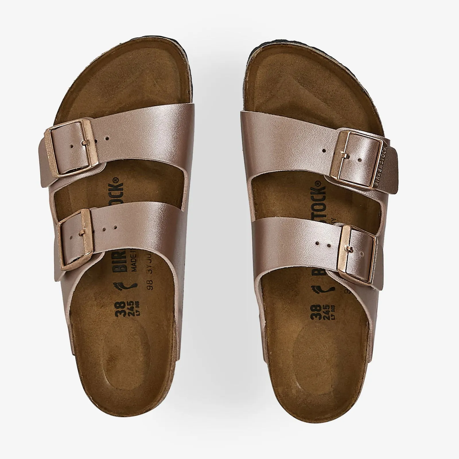 Birkenstock Arizona Copper Rose Gold