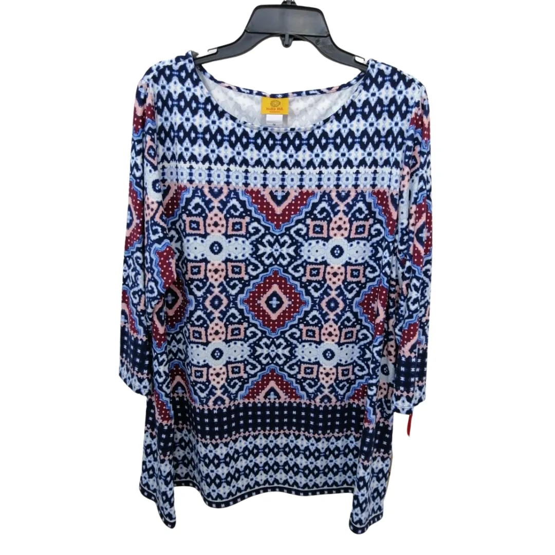 Blusa Navy multicolor Ruby Rd X