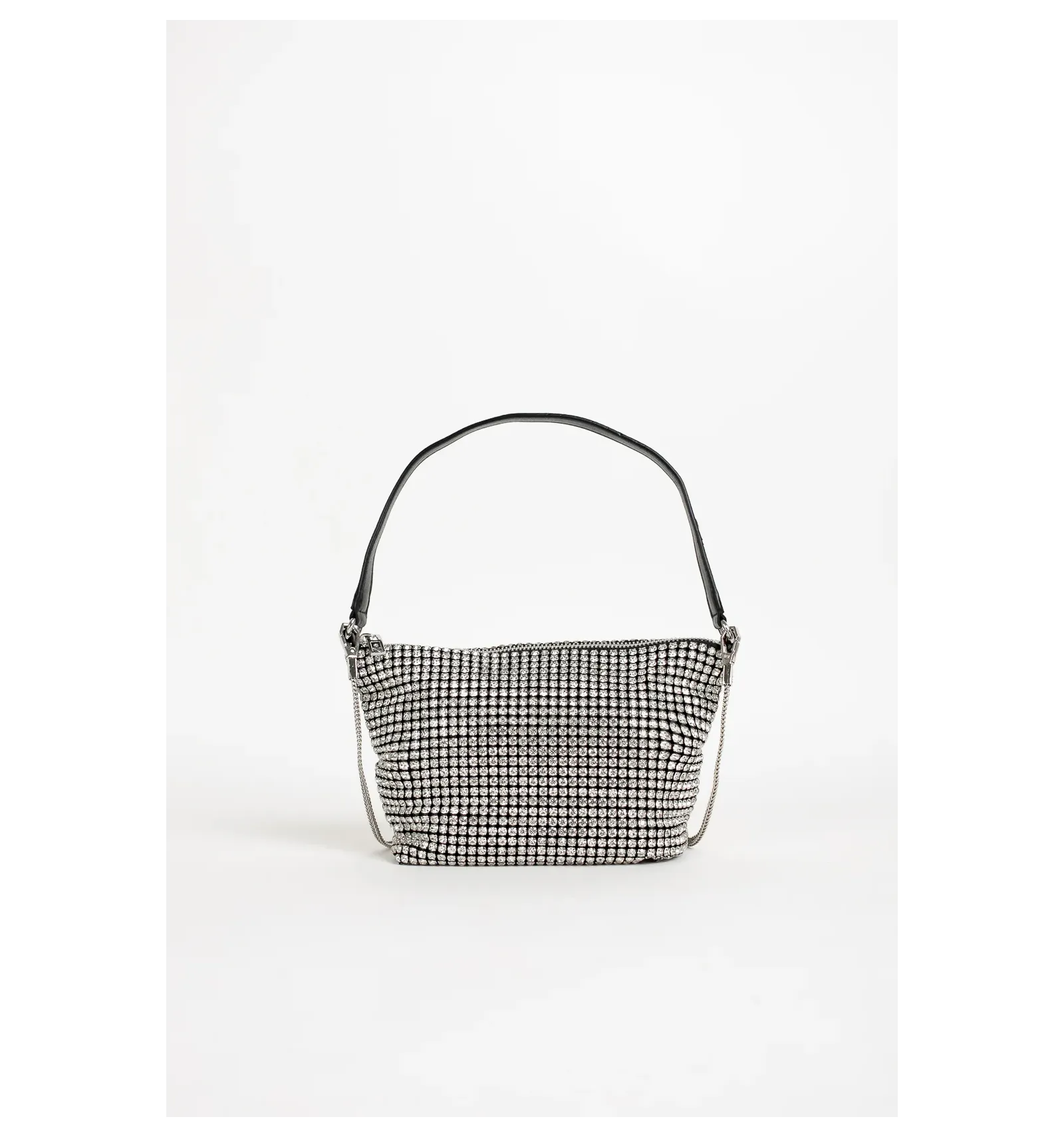 BOLSO DE FIESTA XAIL  PLATA