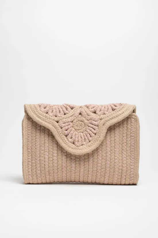 BOLSO DE MANO KALTER  ROSA