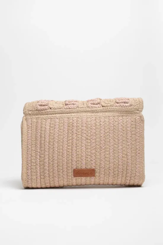 BOLSO DE MANO KALTER  ROSA