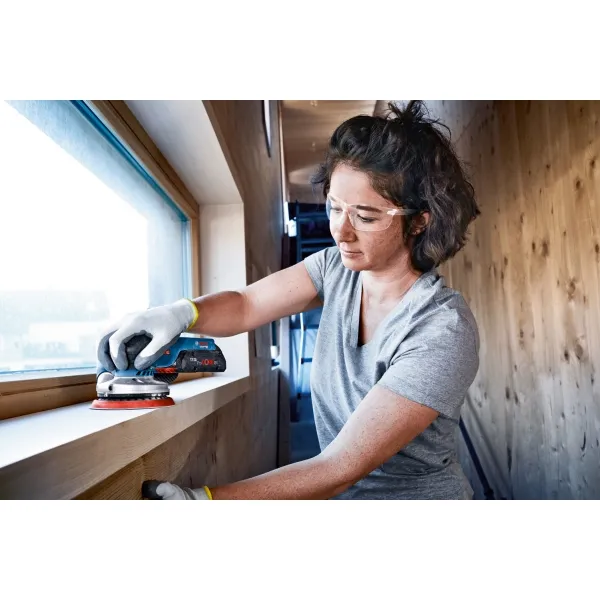 BOSCH  GEX 18V125  LIJADORA EXCéNTRICAS SIN BATERíAS Y CARGADORES, 18 V,  AH, 125 MM