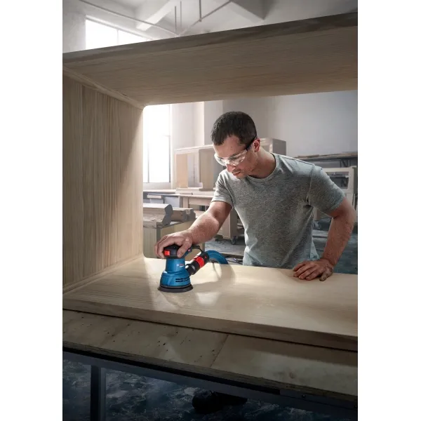 BOSCH  GEX 18V125  LIJADORA EXCéNTRICAS SIN BATERíAS Y CARGADORES, 18 V,  AH, 125 MM