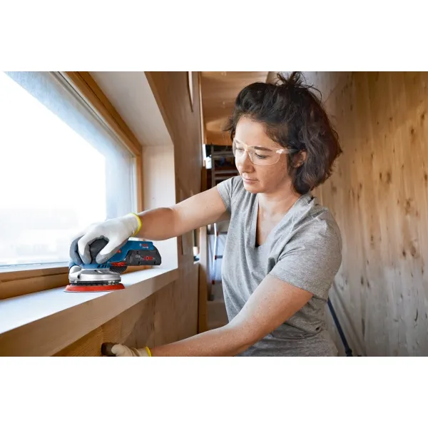 BOSCH  GEX 18V125  LIJADORA EXCéNTRICAS SIN BATERíAS Y CARGADORES, 18 V,  AH, 125 MM