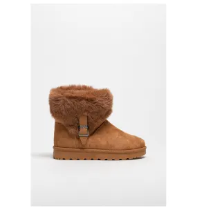 bota baja belmelia - camel