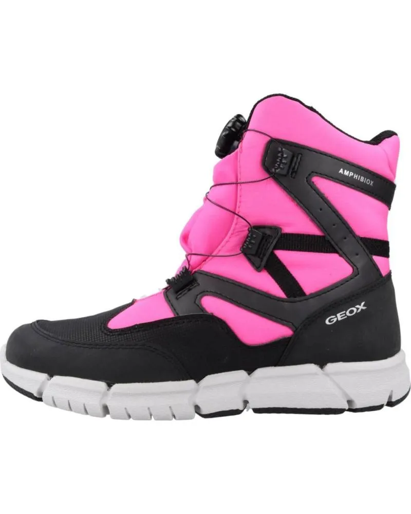 Botas de Mujer y Niña GEOX J FLEXYPER GIRL B AB ROSA