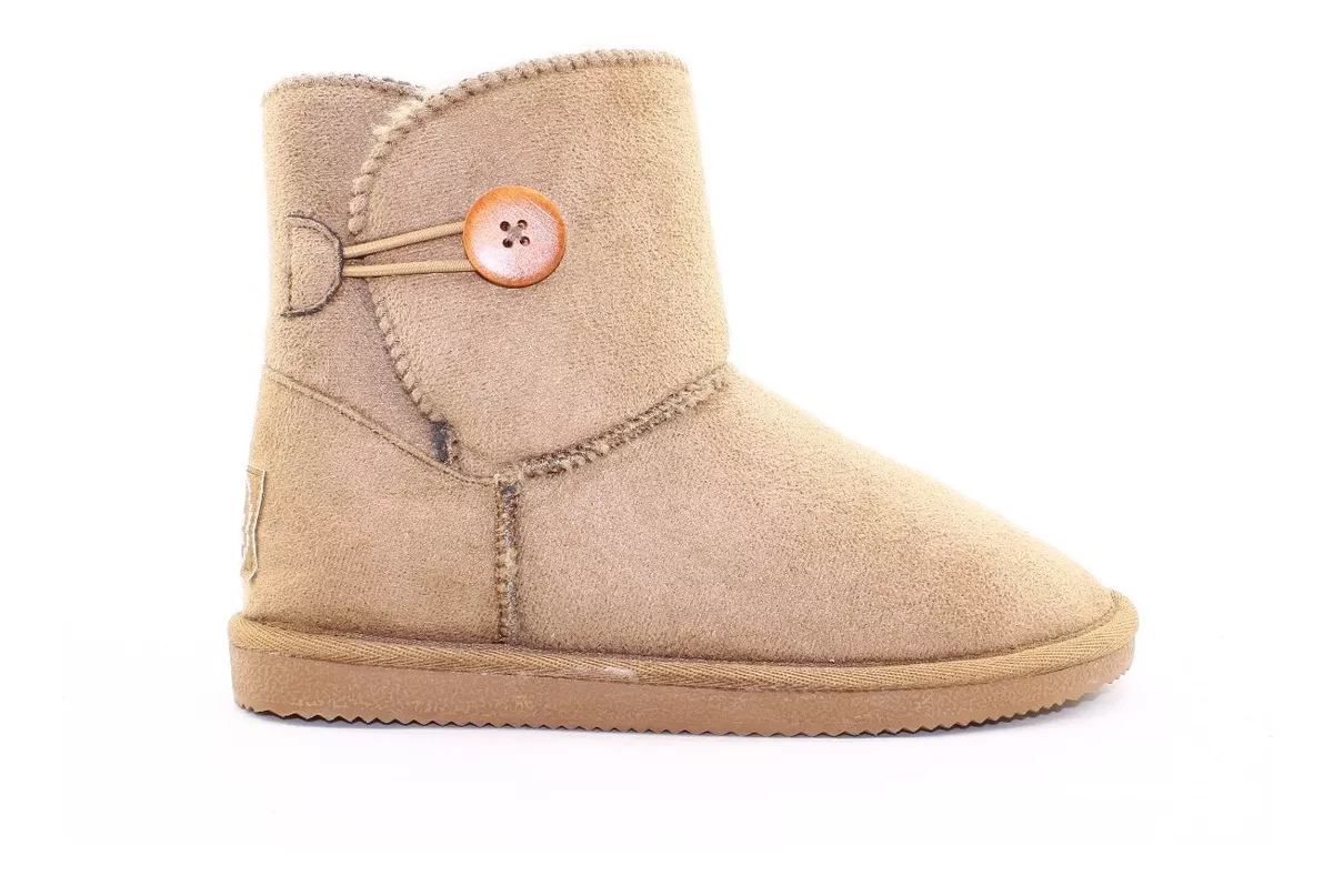 Botas Pantubotas Boton Dama Mujer Comodas Nuevas 2409 Carg