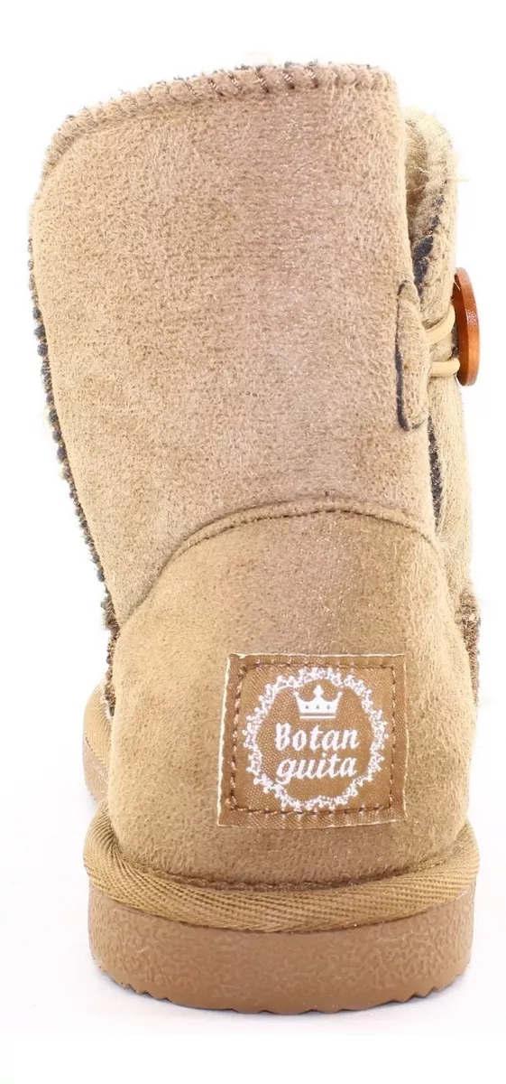 Botas Pantubotas Boton Dama Mujer Comodas Nuevas 2409 Carg