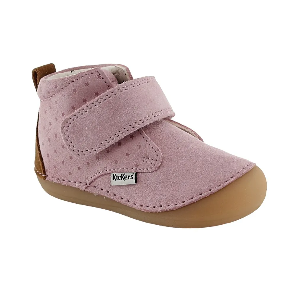 Botines Kickers Sabio Rosa