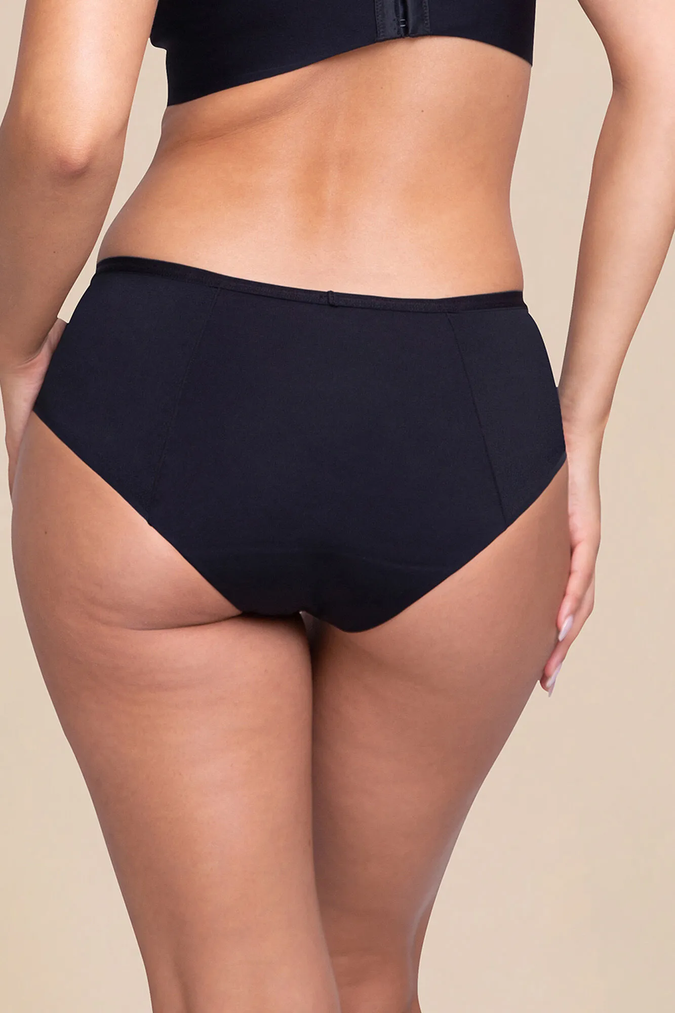 Braga menstrual hipster negra – Absorción súper fuerte