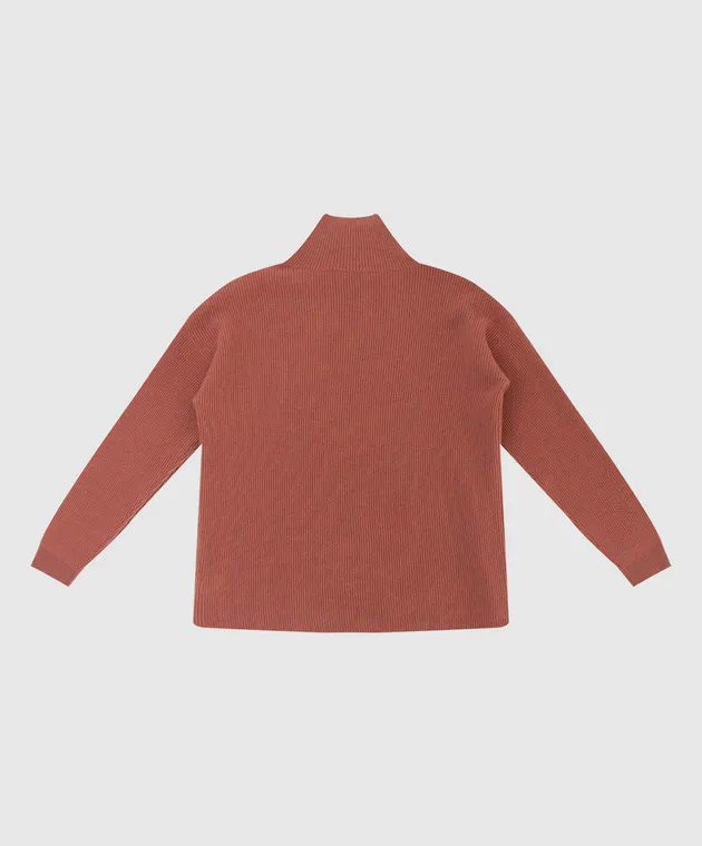 Brunello Cucinelli Children's cashmere sweater with chains