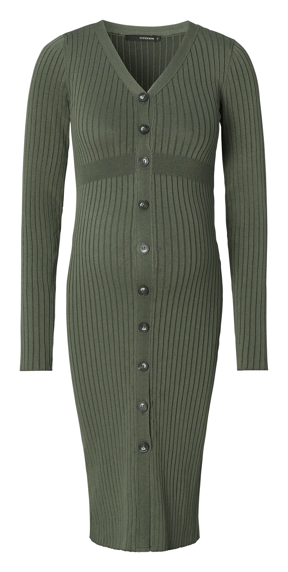 BRYN  VESTIDO LARGO PREMAMá EN VERDE