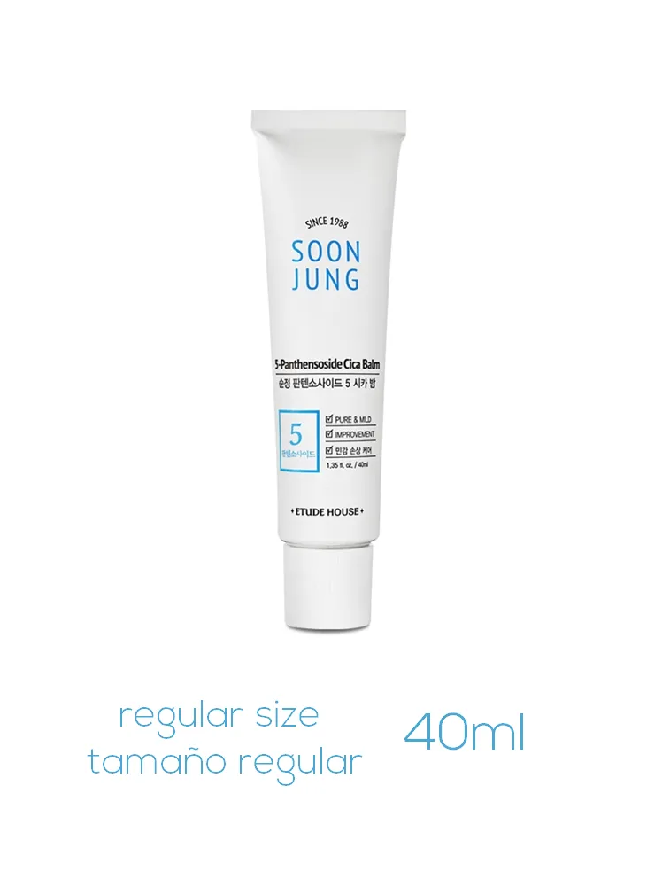BáLSAMO ANTIIRRITACIóN SOON JUNG 5PANTHENSOSIDE CICA BALM 
