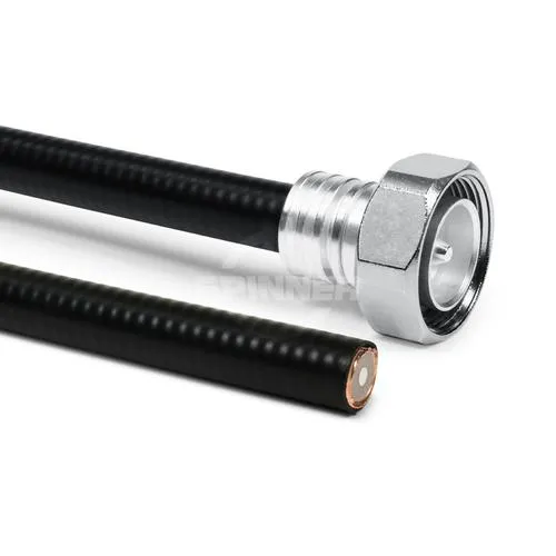 CABLE COAXIAL CONFECCIONADO SF 1/2"50PE 716 MACHO TERMINACI&OACUTE;N DE CABLE ABIERTA (PIGTAIL) 1 M