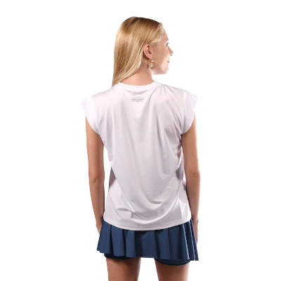 Camiseta Aca Padel Media Manga Blanca
