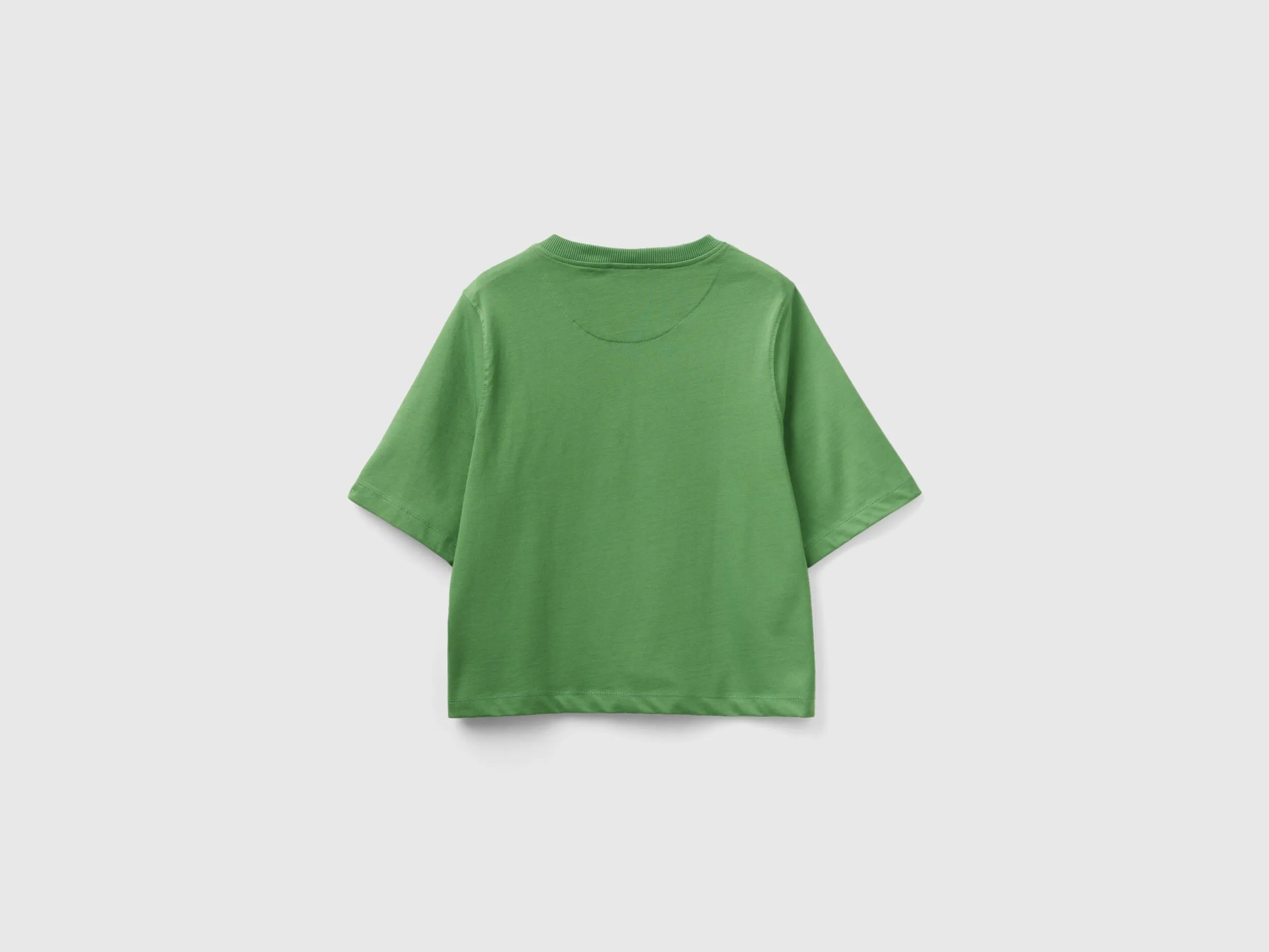 Camiseta boxy fit de 100 % algodón