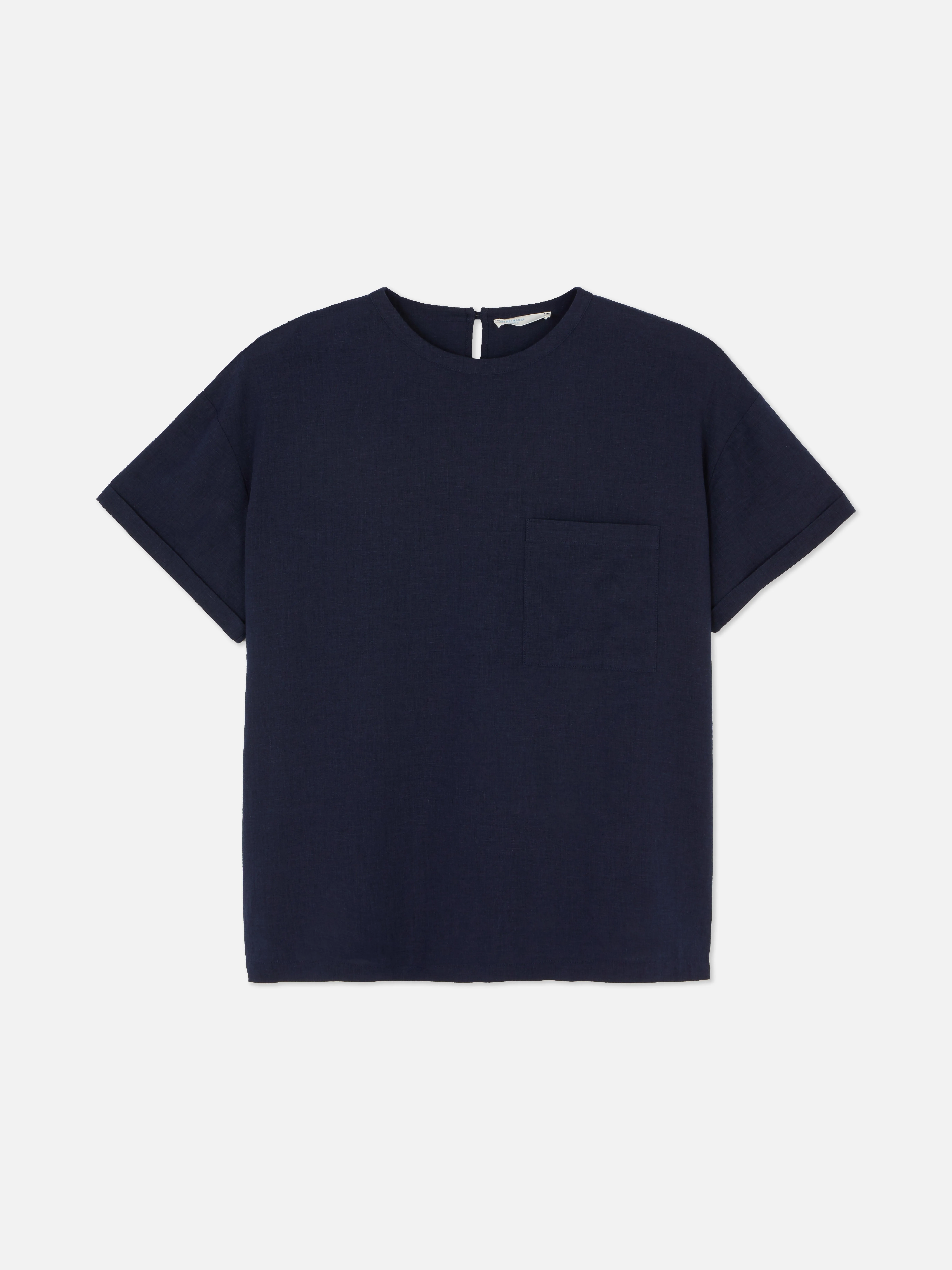 Camiseta con bolsillo de plastrón