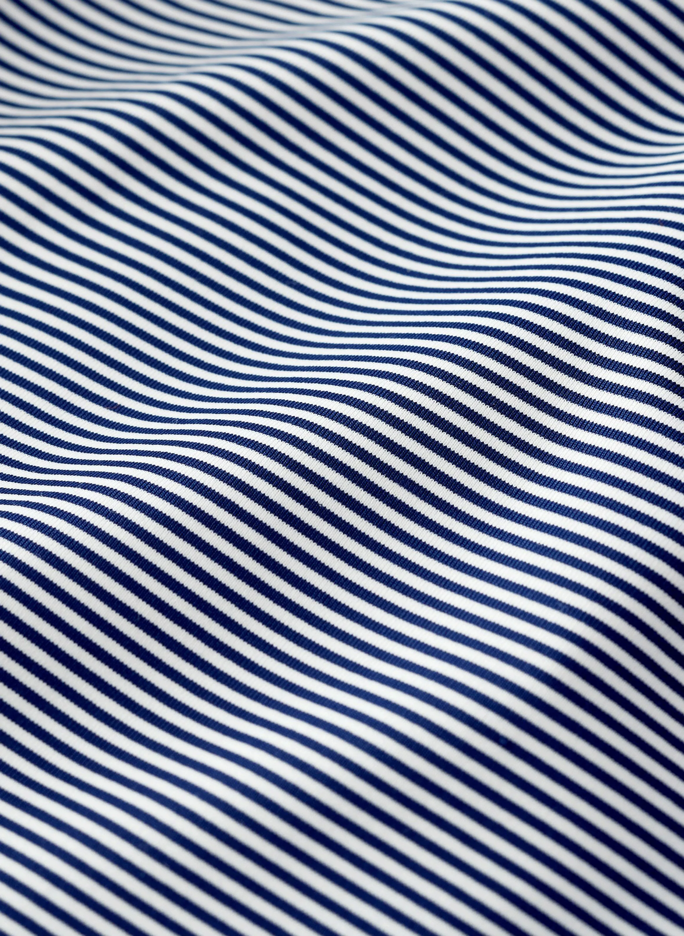 Camiseta de baño a rayas en azul