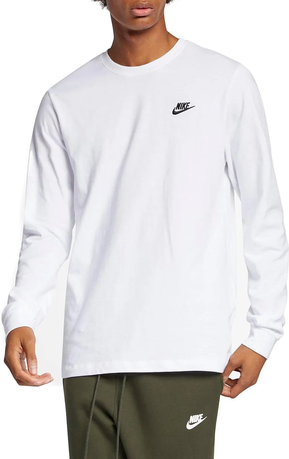 CAMISETA DE MANGA LARGA NIKE M NSW CLUB TEE  LS