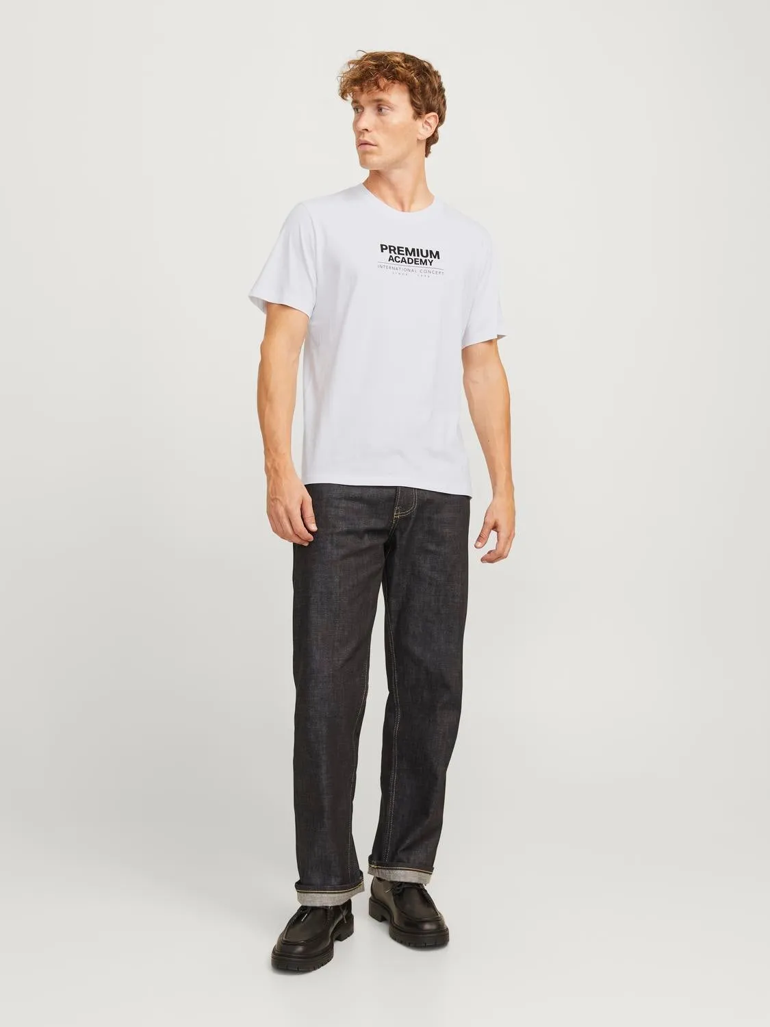 Camiseta Estampado Cuello redondo | Blanco | Jack & Jones®