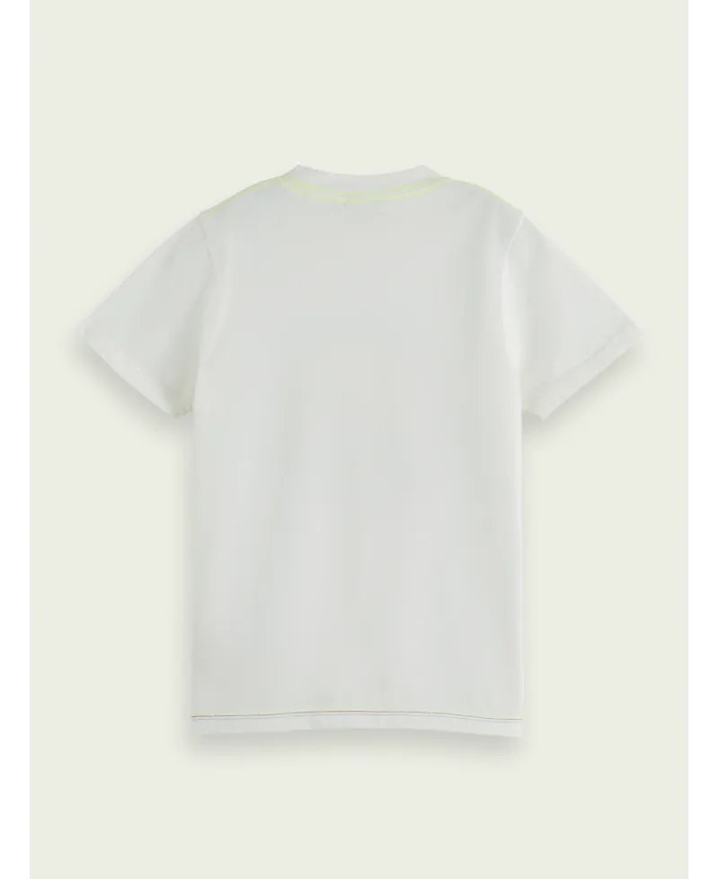 Camiseta Niño SCOTCH AND SODA Blanca Estampado Frutas
