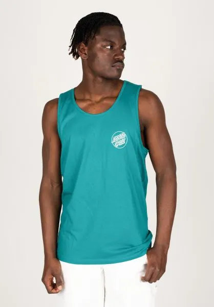 CAMISETA SANTA CRUZ SKATE HOMBRE DE TIRANTES SCREAMING HAND VEST REF SCA VST 0708 VERDIGRISVERDE