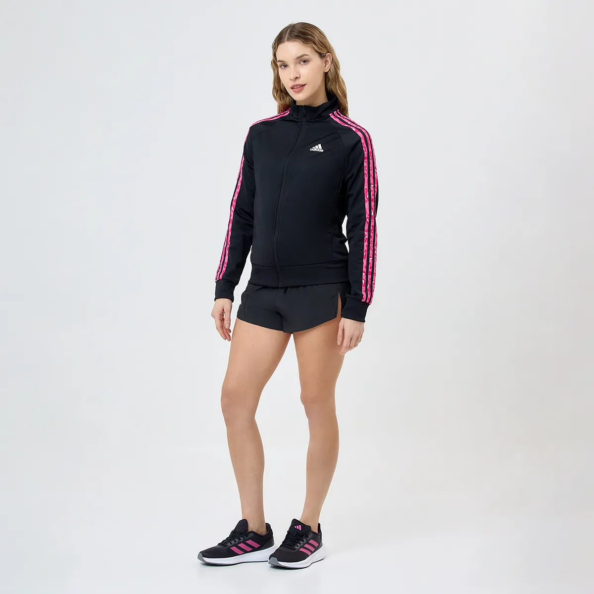 Campera adidas Essentials 3 Stripes Mujer