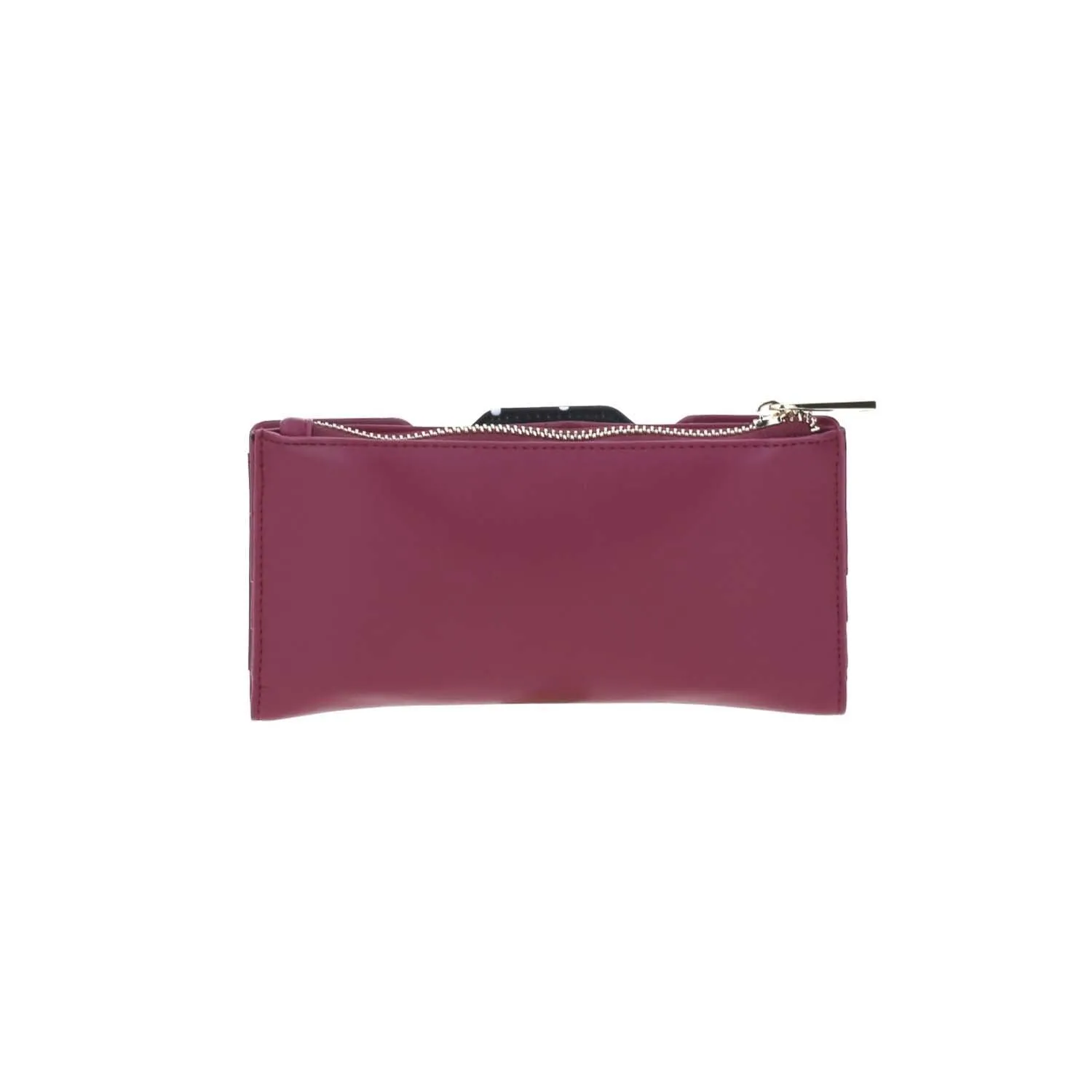 Cartera De Mujer Color Tinto Gorett Con Tarjetero Removible