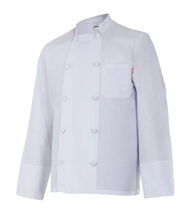 Chaqueta cocina manga larga Velilla 434