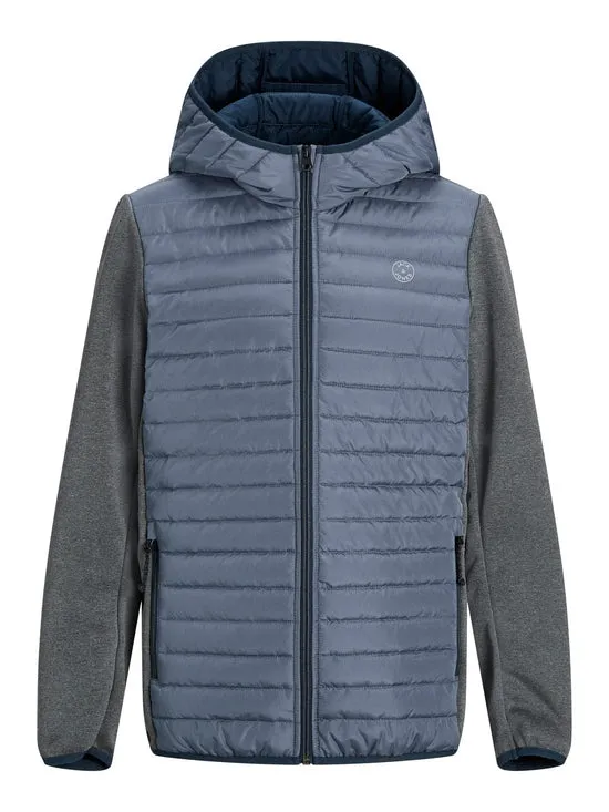 CHAQUETA MULTI QUILTED JUNIOR  AZUL