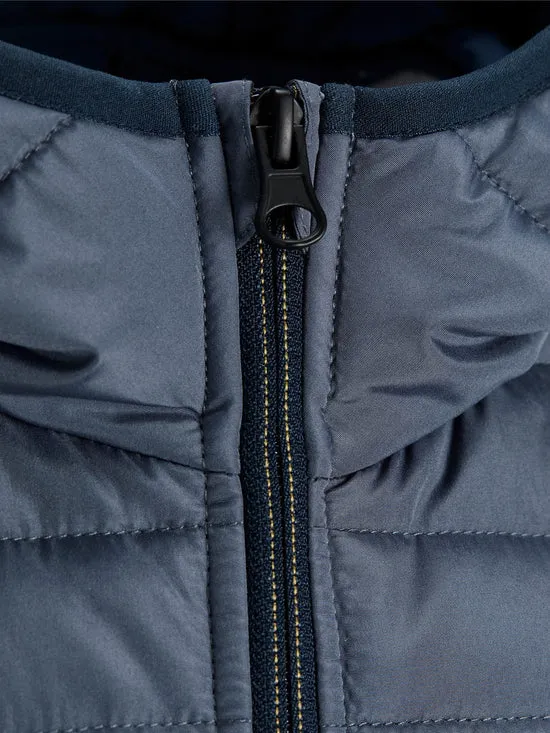 CHAQUETA MULTI QUILTED JUNIOR  AZUL