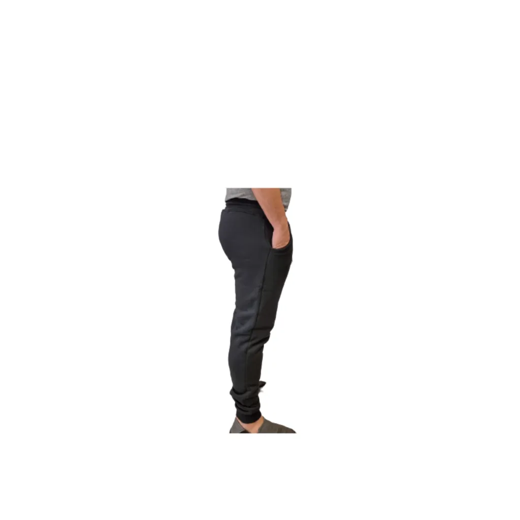 COMBO ADULTO! PANTALÓN FRIZADO NEGRO X2 PAPUA20