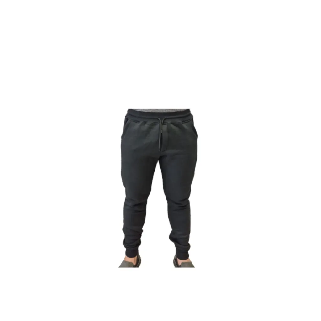 COMBO ADULTO! PANTALÓN FRIZADO NEGRO X2 PAPUA20