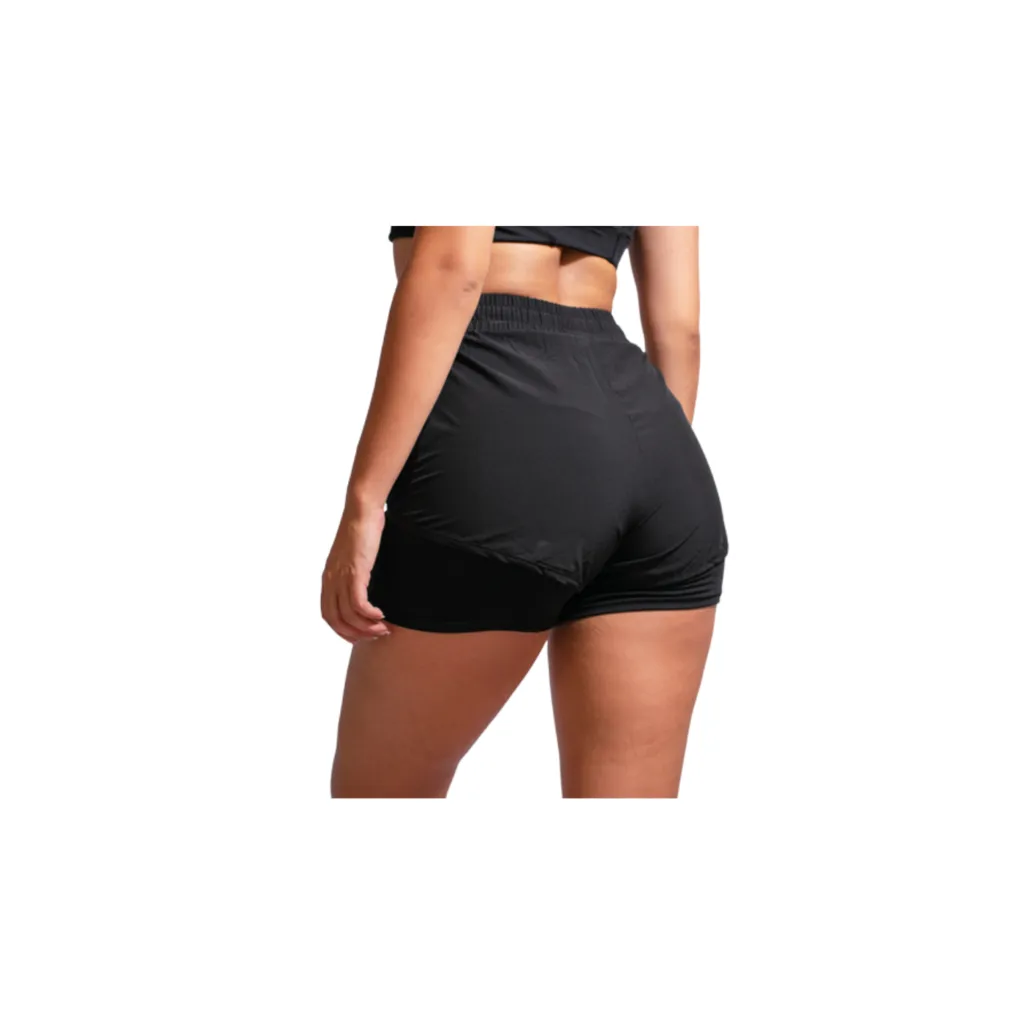 Conjunto! Remera Lycra Mujer Fu + Short con calza mujer ng