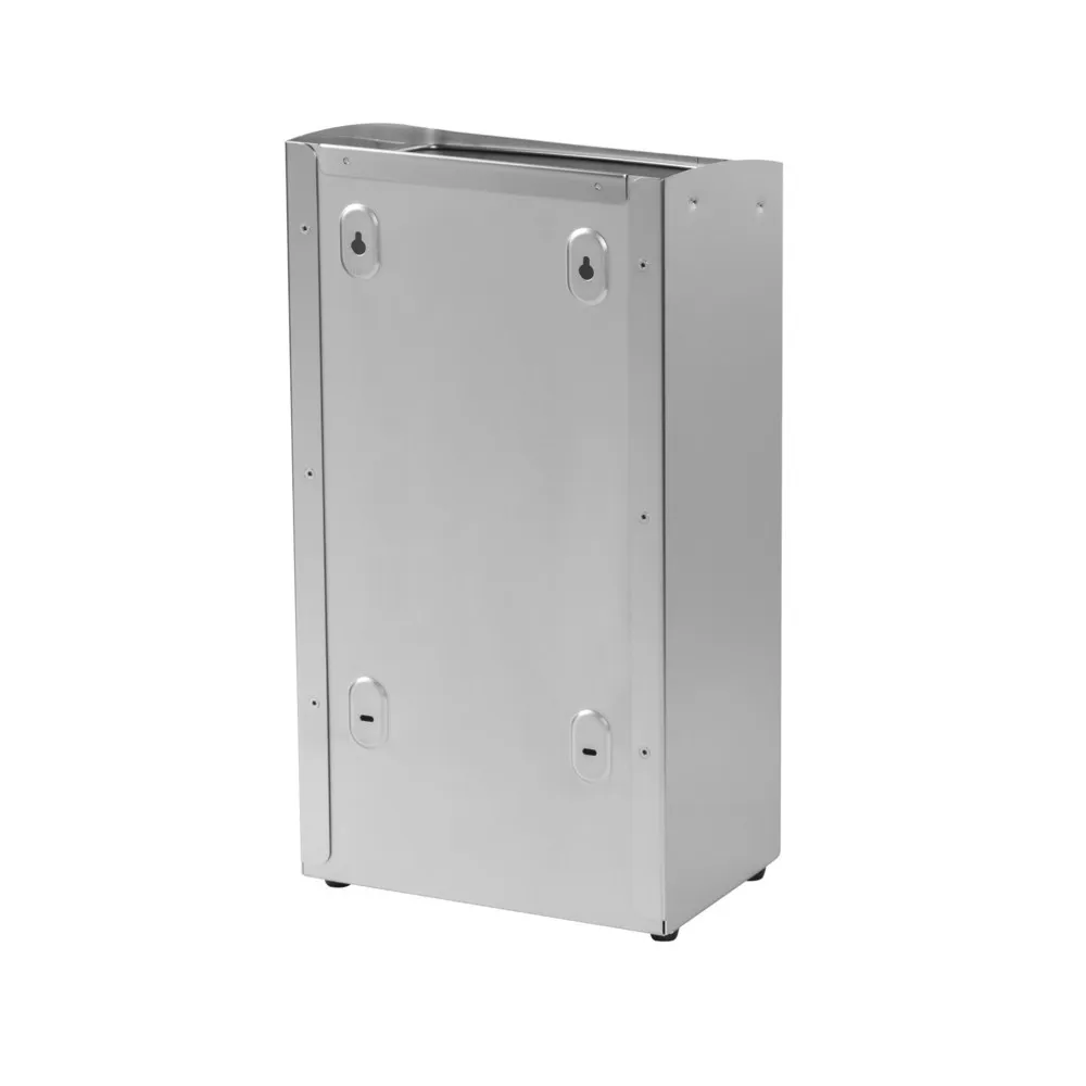 CUBO DE RESIDUOS AIRWOLF, 27 LITROS DE VOLUMEN, DE ACERO INOXIDABLE CEPILLADO